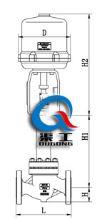 電動波紋管調節閥（配3810L執行器）