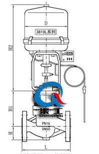 自力式電控溫度調節(jié)閥(配3810L)